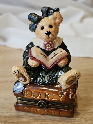 Boyds Bailey B-Secret Book Trinket Box, RSV