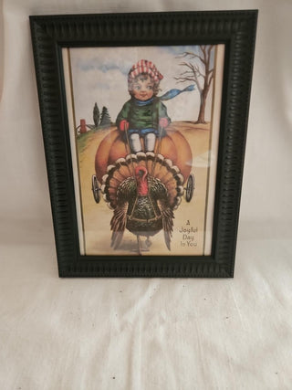 Vintage Thanksgiving Turkey Print