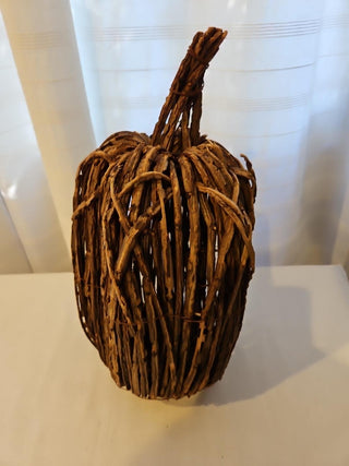 Twig Pumpkin Harvest Decor