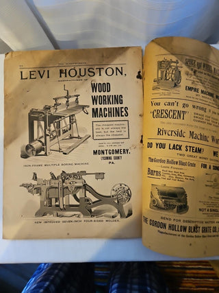 1896 The Wood-Worker Journal for Machine Wood-Workers