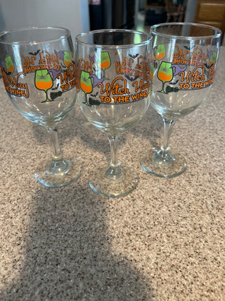Witch way to the wine glass