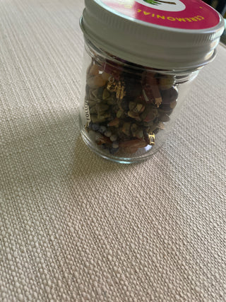 Jar of bracelets