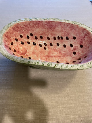 Vintage watermelon bowl large