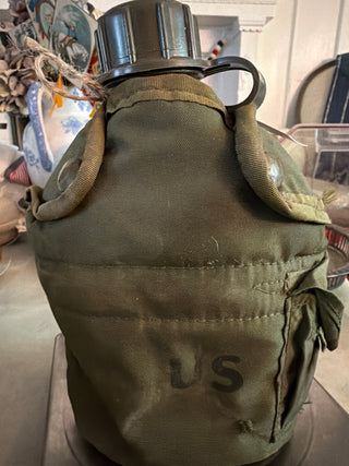 Vintage military canteen