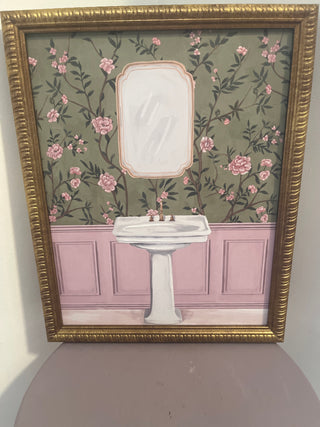 Bathroom Wall art canvas