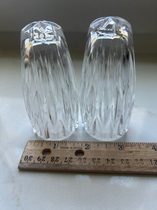 Princess House salt and pepper shakers
