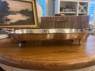 Silver plate tray