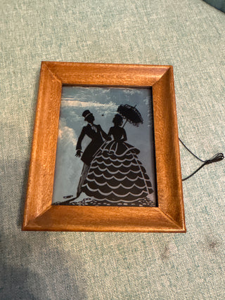 Small Wooden Frame of Couple - MTS