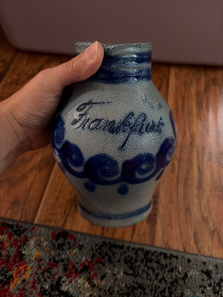 Frankfurt German clay pitcher