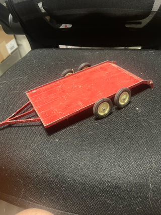 vintage farmers flatbed harvester trailer