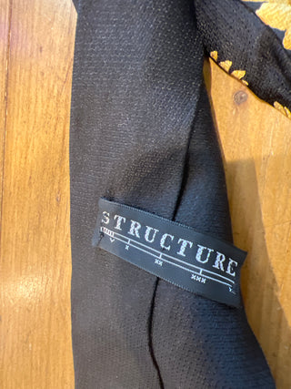 90s Silk Sunflower Tie by Structure