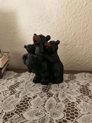 Bear family figure