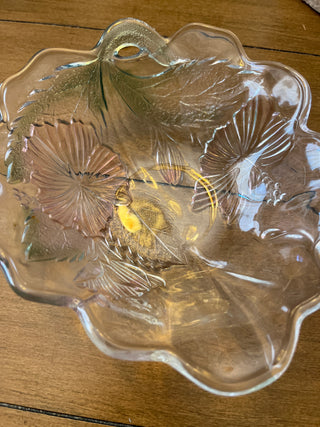 Mikasa crystal bowl set