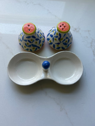 Anthropologie Tortua Salt & Pepper Shakers