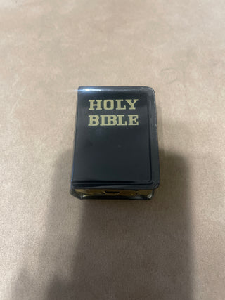Holy Bible tin bank