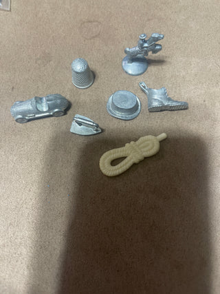 Monopoly game pieces