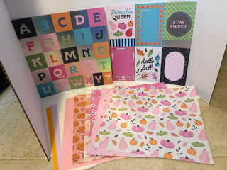 Pumpkin Queen Scrapbook Kit