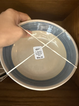 Mikasa_Blue Thunder set 6 Soup/Cereal Bowl