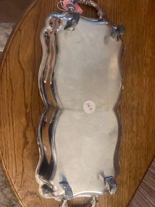 Silver plate tray
