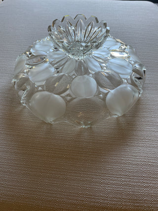 Vintage tulip style cake plate
