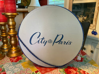 RARE City of Paris SF Hatbox