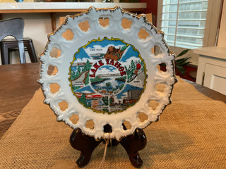 Lake Tahoe Souvenir Plate