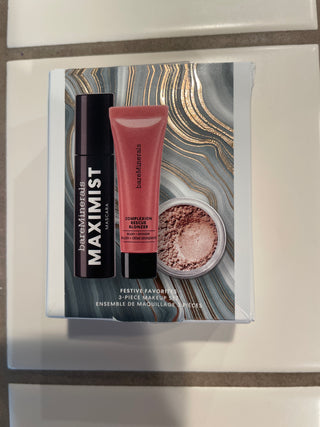 New three-piece bare minerals make up set