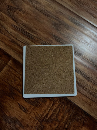 Halloween coaster, handmade