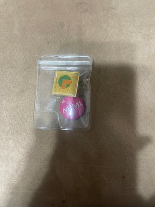 mimi and California lottery pin