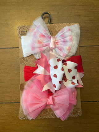 3 headbands 0-24 months