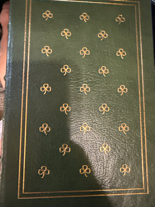 Vintage unread 22 k goldleaf stamped A Portarait of the Artist as a Young Man by James Joyce