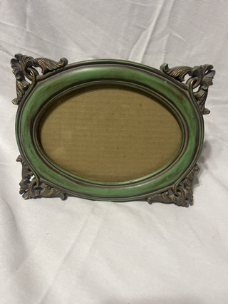 vintage green 5 x 7 frame