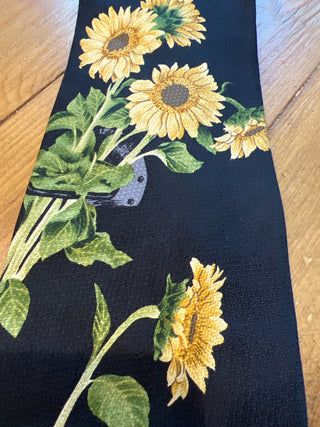 90s Silk Sunflower Tie by Structure