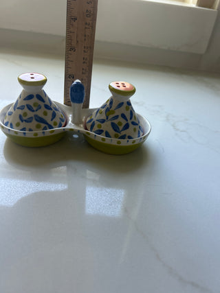 Anthropologie Tortua Salt & Pepper Shakers