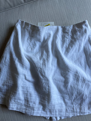 White linen skirt “ a new day “size 8