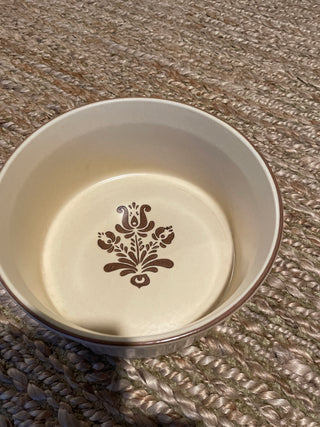 Vintage Plaltzgraff casserole dish