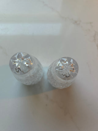 Princess House salt and pepper shakers