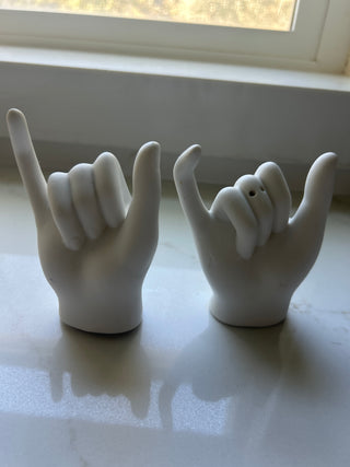 DOIY Design Pinky Swear Salt and Pepper Shakers