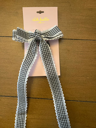 Oh Hello gingham clip