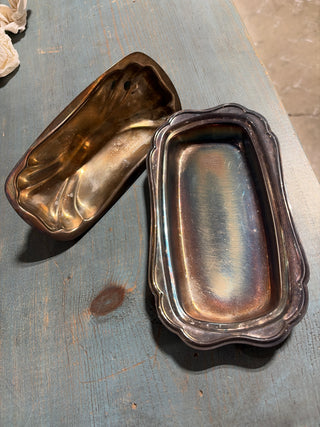 Vintage butter dish
