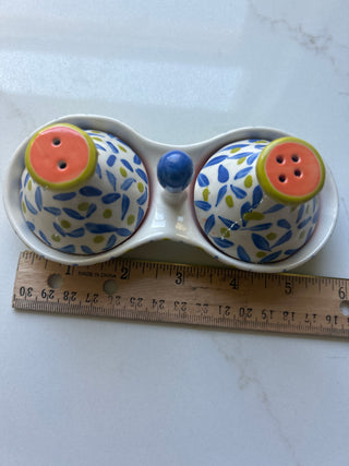 Anthropologie Tortua Salt & Pepper Shakers