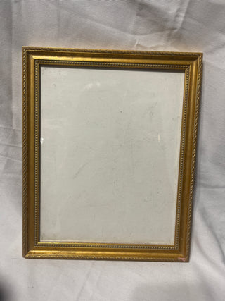 large gold picture frame  9 x 11