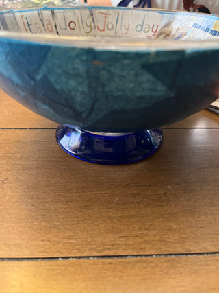 Decoupage bowl