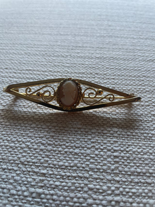Vintage cameo brooch