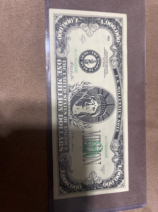 million dollar fake bill