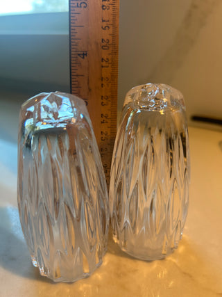 Princess House salt and pepper shakers