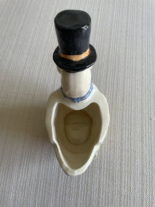 Vintage ceramic duck planter