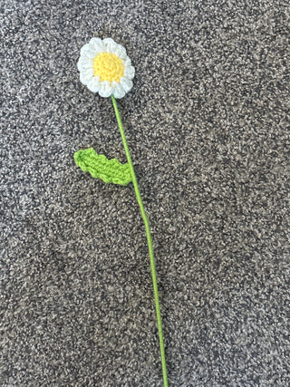 Crochet Daisy Stems