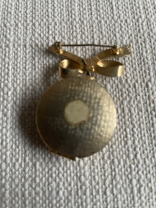 Vintage Avon "Unforgettable" Perfume Brooch, Locket Brooch