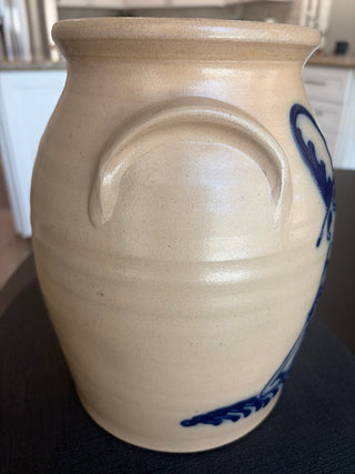 Beaumont Pottery York, Maine Handcrafted Folk Art Crock